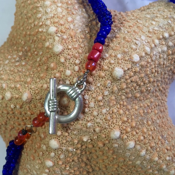 Handmade Beaded Necklace - Picture 2 of 2